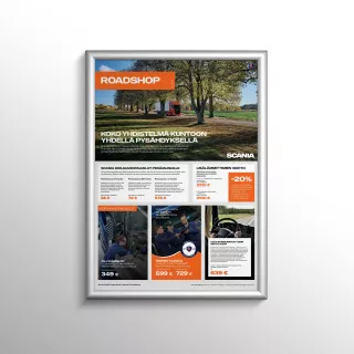 Roadshop-juliste