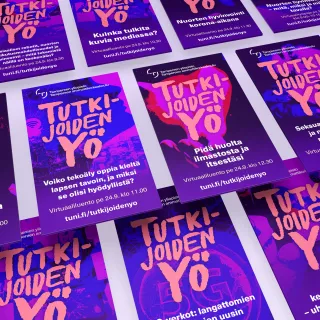 Tutkijoiden yö virtuaalitapahtuma